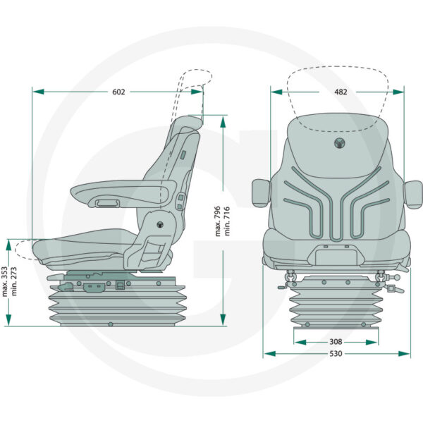 GRAMMER MAXIMO COMFORT PLUS 2